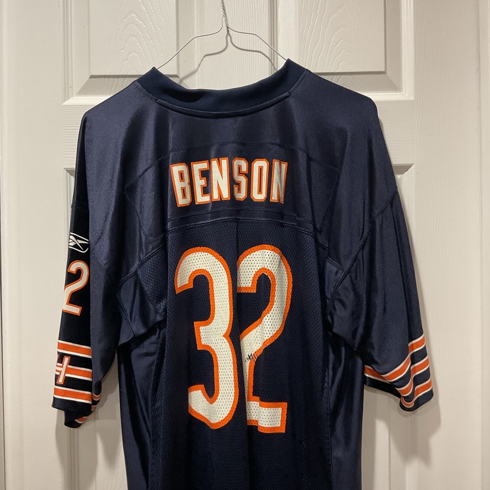 Reebok Navy Blue NFL Jersey #32 BENSON